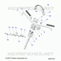 UPPER LENKEN &amp; HANDLEBAR ASM.