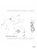 SUSPENSION, A-ARM AND STREBE MOUNTING