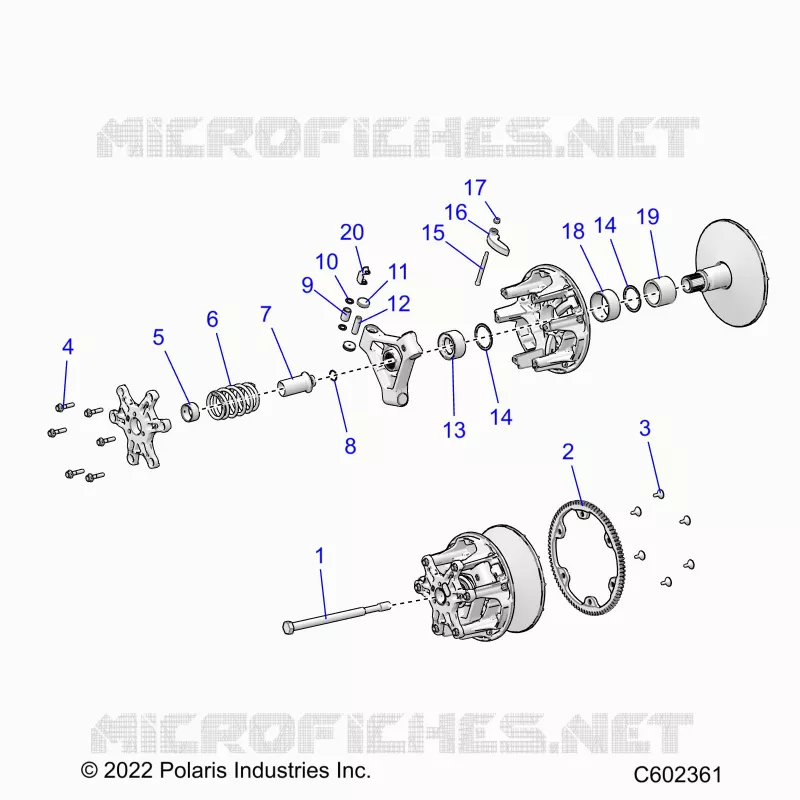 ANTRIEB, CLUTCH, PRIMARY