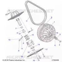 ANTRIEB, SECONDARY CLUTCH