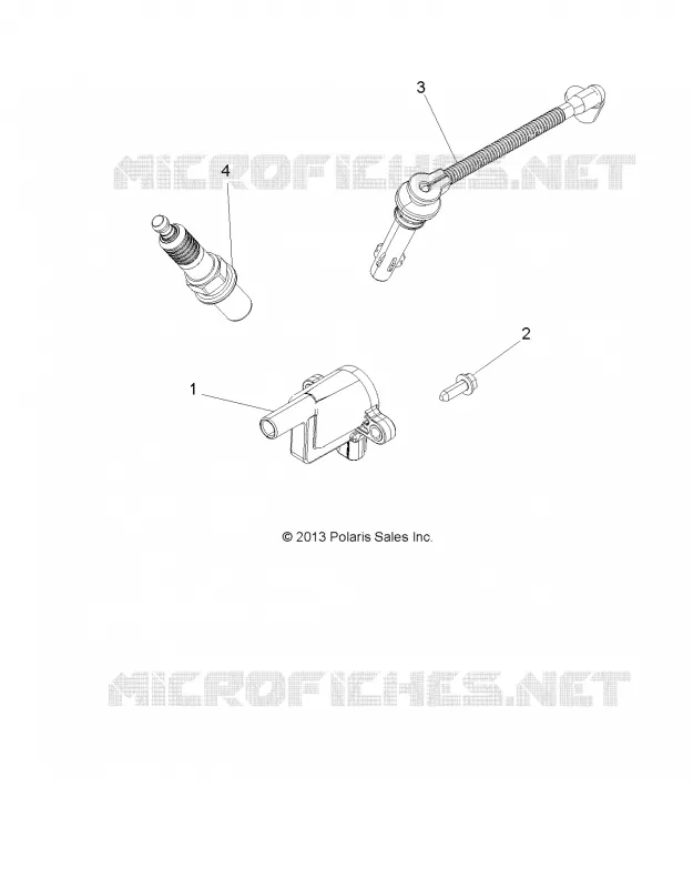 ZÜNDUNG COIL, WIRE AND SPARK PLUG