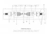 DRIVE TRAIN, DRIVE HINTERWELLE