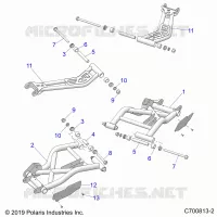 HINTERRADAUFHÃ„NGUNG CONTROL ARMS