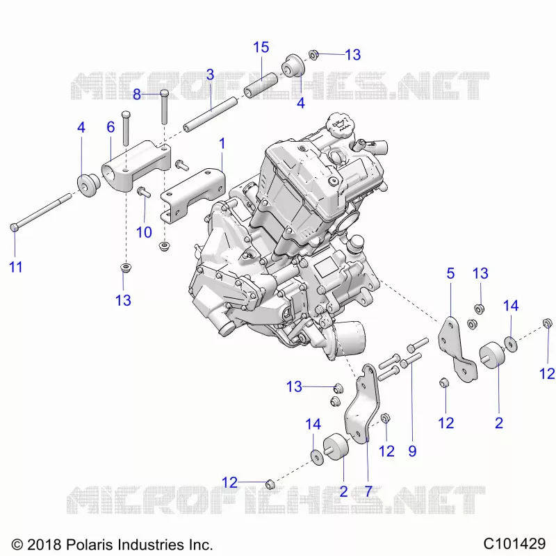 MOTOR, MOUNTING