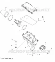 MOTOR, LUFTEINLASS SYSTEM