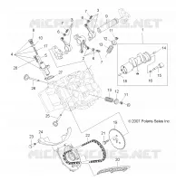 VALVES AND CAMSHAFT