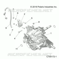 DRIVE TRAIN, MAIN GEARCASE MOUNTING