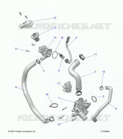 MOTOR, WATERPUMP AND BYPASS