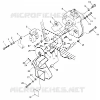 GETRIEBEGEHÄUSE   BREMSE MOUNTING