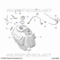 KRAFTSTOFFSYSTEM, FUEL TANK ASM.