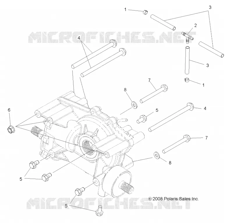 ANTRIEB, MID GETRIEBEGEHÄUSE MOUNTING