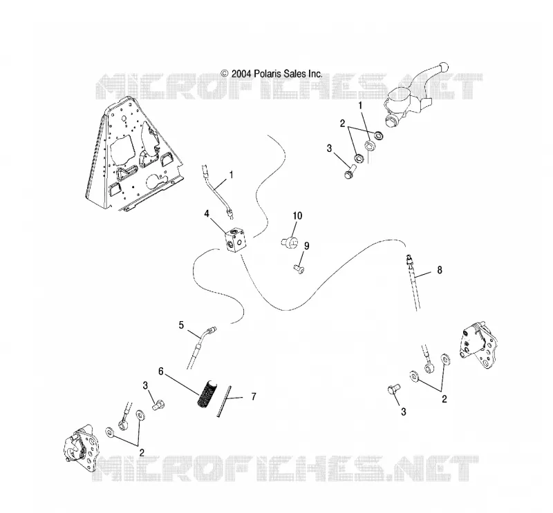 BREMSE LINES, FRONT
