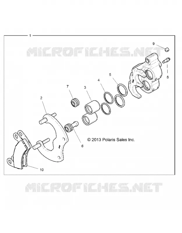 HINTERBREMSE CALIPER