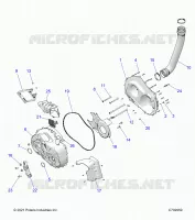 ANTRIEB, CLUTCH COVER AND DUCTING