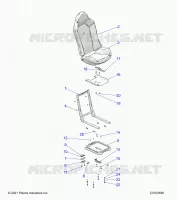 SITZ ASM. AND SLIDER