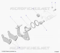 BRAKES, BREMSZANGE VORNE