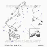 KRAFTSTOFFSYSTEM, RAIL, LINES AND THROTTLE BODY