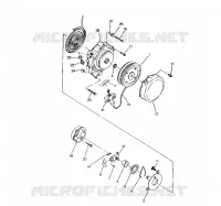RÜCKZUG ANLASSER ASSEMBLY 250 2X4/W927527 (4922862286039A)