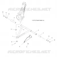 SUSPENSION, A-ARM and STREBE MOUNTING