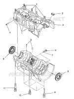 CRANKCASE ASSEMBLY CLASSIC / 0930864 AND  CLASSIC TOURING / 0930865 (4922952295034A)
