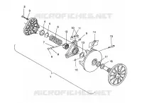 Antriebskupplung ASSEMBLY 440 XCR / 0931760 (4923022302023A)