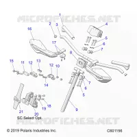 UPPER LENKEN &amp; HANDLEBAR ASM.