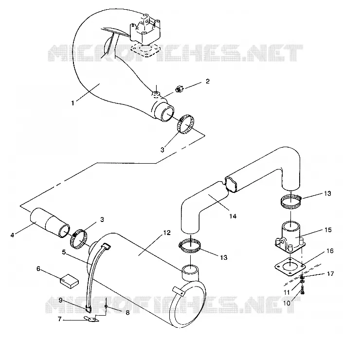 ABGASSYSTEM SLT 750 B944170 (4925942594014A)