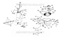 ÖLTANK / LUFTFILTERKASTEN  500 CARB 0962764, 500 CARB SKS 0962564,  500 CA (4931873187C010)