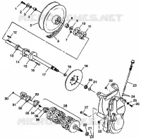 ANTRIEB 700 XCR 0985678(A) and EUROPEAN 700 XCR E985678 (4943114311B008)