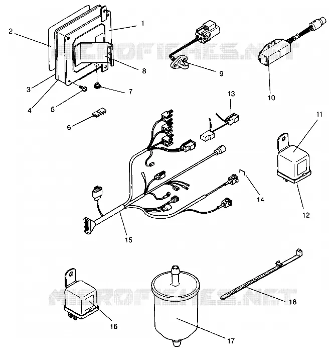 TEILE EFI RXL 0940768 AND RXL TOURING 0940869 (4925062506049A)