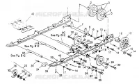 SUSPENSION ASSEMBLY 600 XCR 0951676 (4929132913B011)