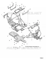 CHASSIS, MAIN FRAME AND SKID PLATES