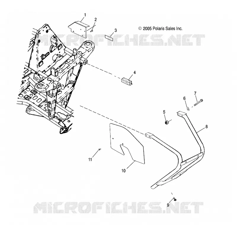 BUMPER VORNE AND SHIELDS