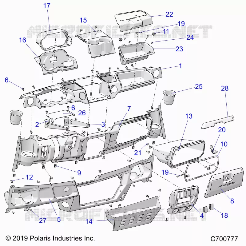 INSTRUMENTENTAFEL
