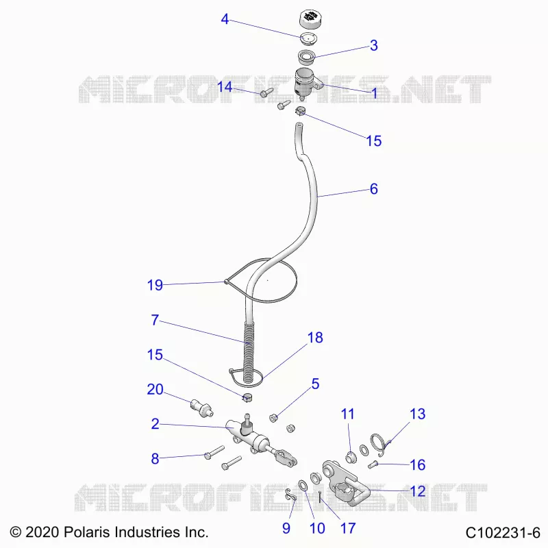 BRAKES, BRAKE PEDAL AND MASTER CYLINDER