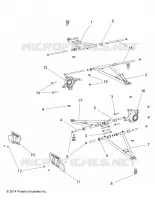 FRONT SUSPENSION CONTROL ARMS