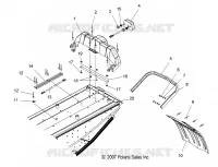 CHASSIS REAR BUMPER, SNOWFLAP AND RÜCKLICHT