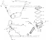 MOTOR, LUFTEINLASS SYSTEM