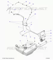 KRAFTSTOFFSYSTEM, LINES, EVAP