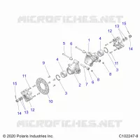 HINTERRADAUFHÃ„NGUNG HUBS, CARRIER AND BRAKE DISC