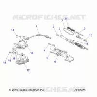 ENGINE, AUSPUFFKLAPPE ASM. AND ACTUATOR