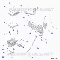 ENGINE, LUFTEINLASS SYSTEM