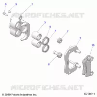 BRAKES, HINTERSATTELS