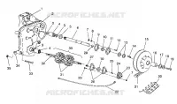 TRACK and ANTRIEBSWELLE ASSEMBLY WIDETRAK GT / X932061 (4924722472015A)