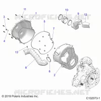 BODY, CLUTCH COVER