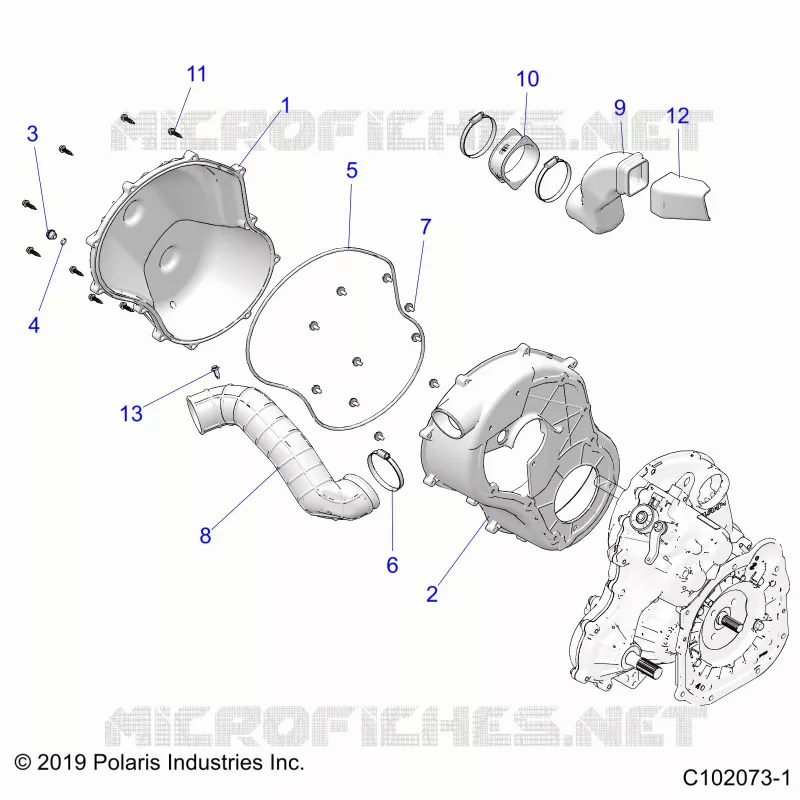 BODY, CLUTCH COVER