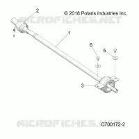 ANTRIEB, REAR PROP SHAFT