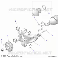 SUSPENSION, HECKTRÃ¤GER AND HUB