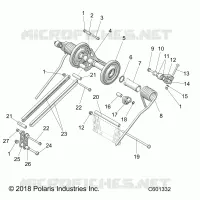 SUSPENSION, HINTER DREHMOMENTARM