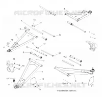 FRONT SUSPENSION CONTROL ARMS